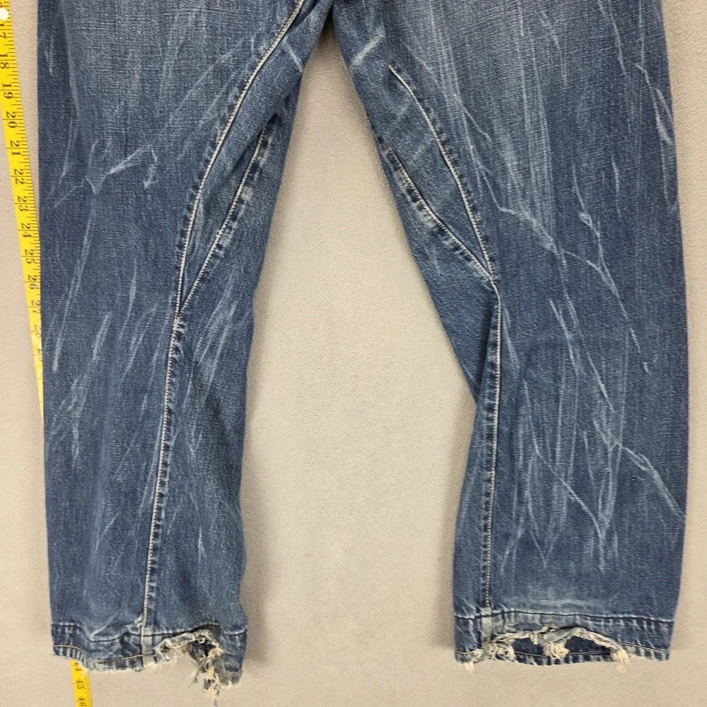 Vintage Levis Engineered Jeans Mens 30x32 Blue Twisted Buckle Back One Pocket
